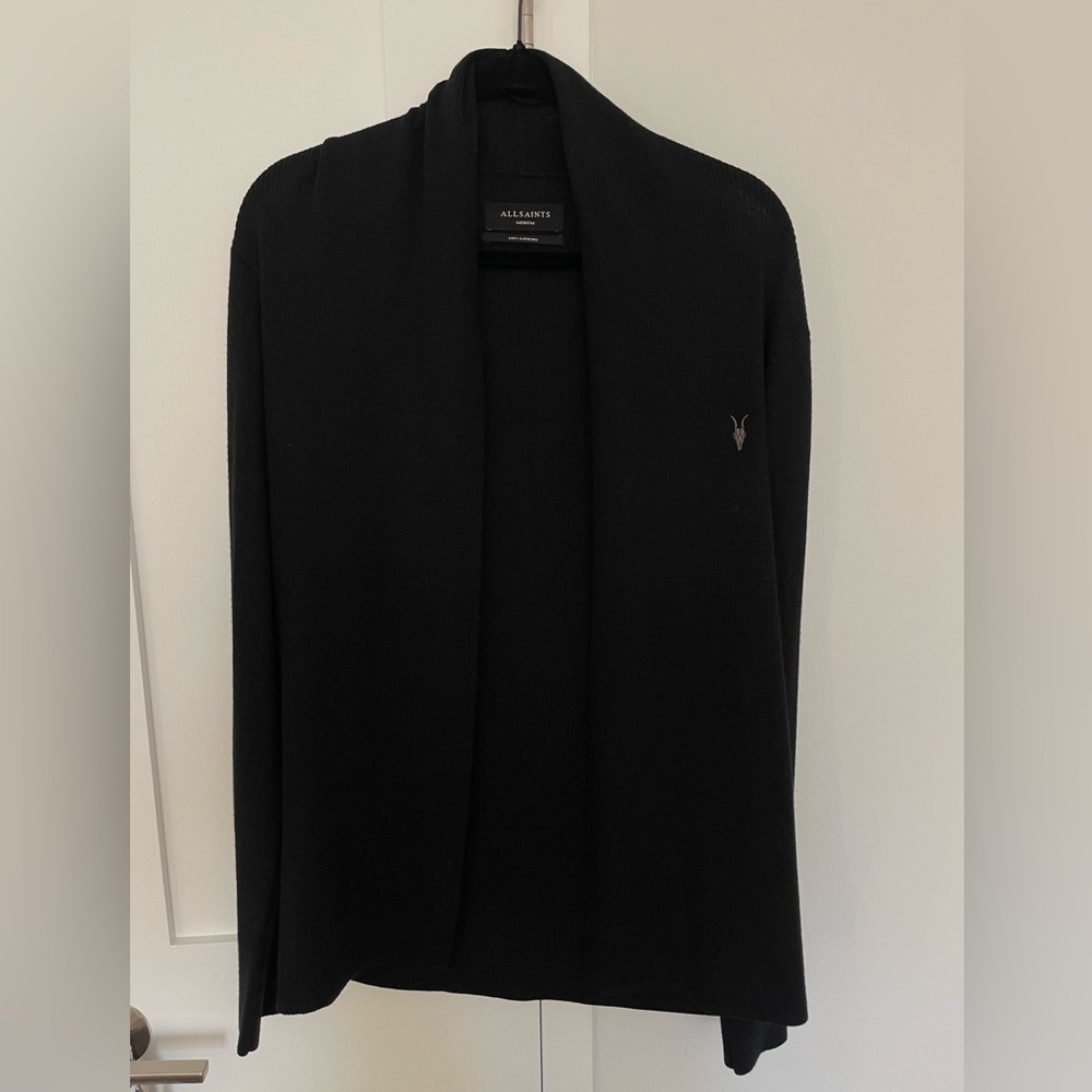 All saints merino wool cardigan